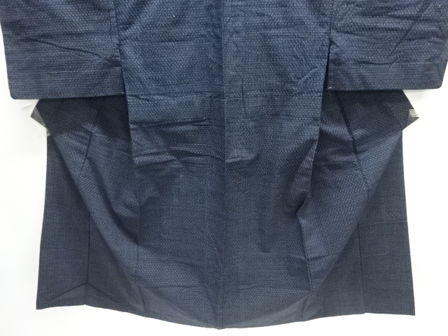  アンティーク　木綿本場久留米絣　亀甲絣男物着物